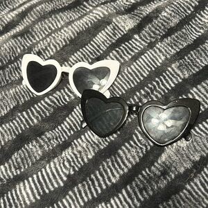 heart shaped sunglasses